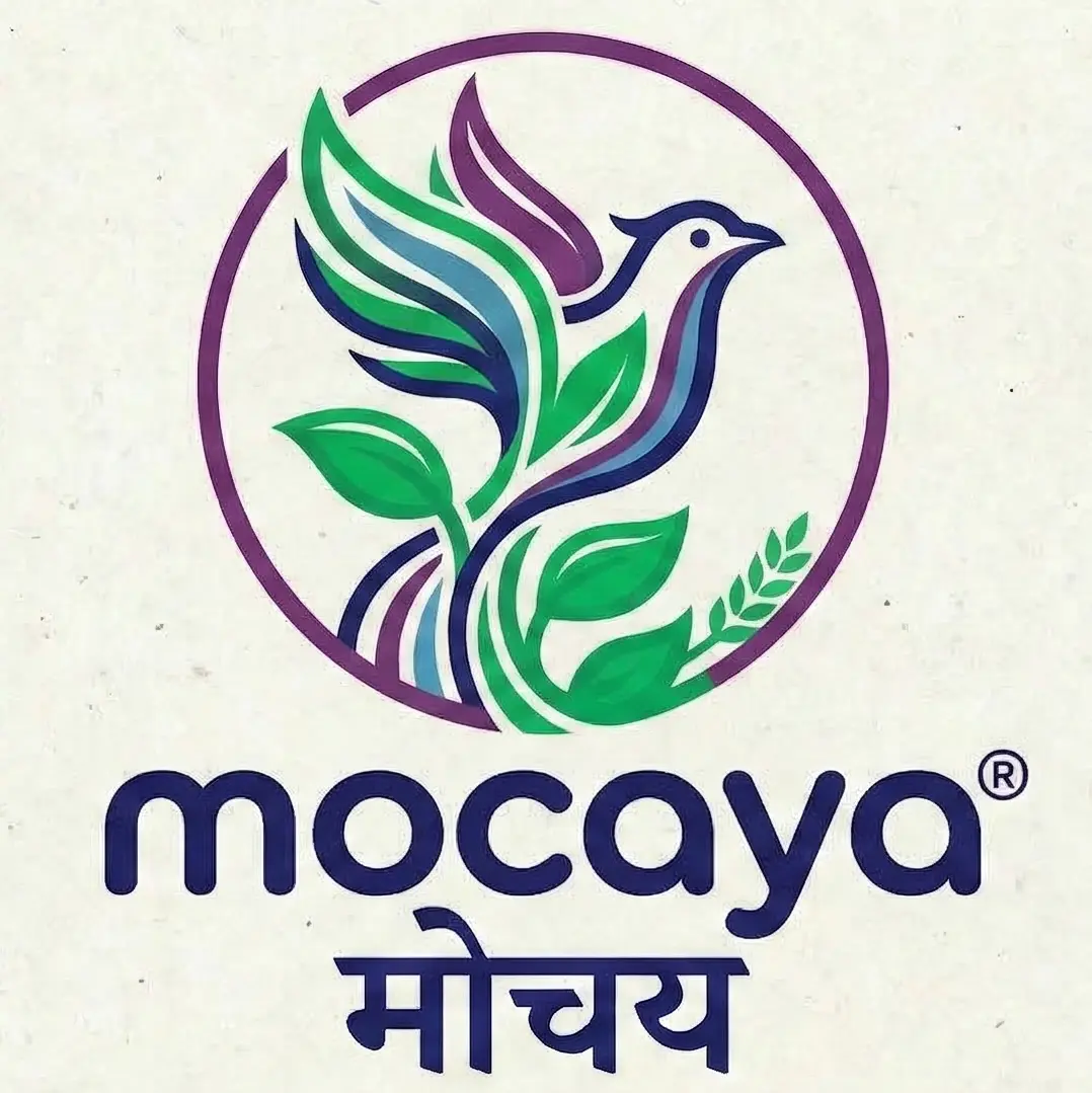 Mocaya English Hindi Logo